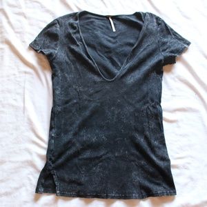 Free People Deep Cut T-shirt